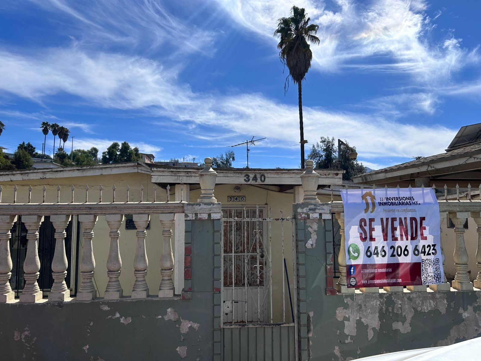 Terreno con construccion en Maneadero $3,000,000 Solo de Contado